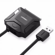 绿联（UGREEN）USB3.0转SATA转换器 常规款 0.5M CR108